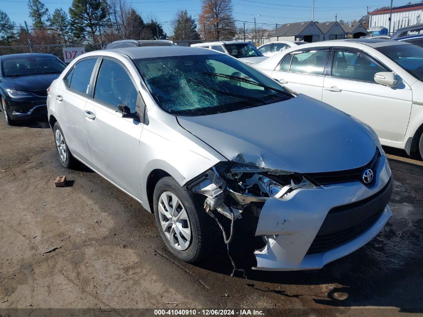 VIN 2T1BURHE6FC427988 2015 Toyota Corolla, L no.1