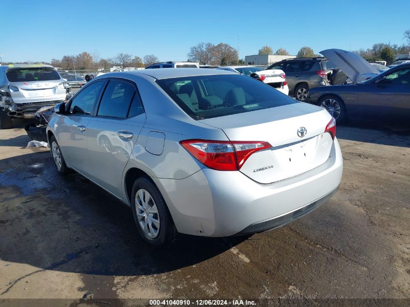 2015 TOYOTA COROLLA L - 2T1BURHE6FC427988