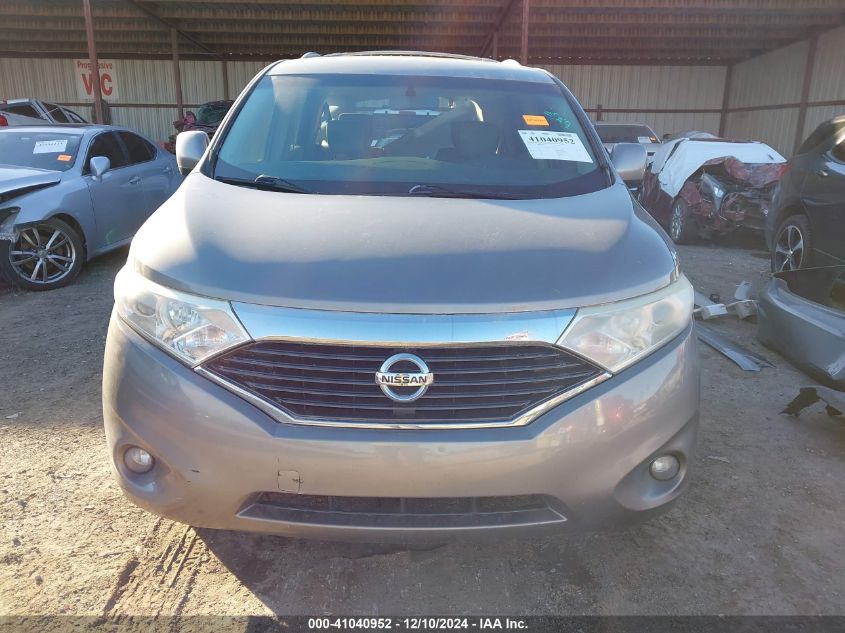 2012 Nissan Quest Sv VIN: JN8AE2KP3C9051718 Lot: 41040952