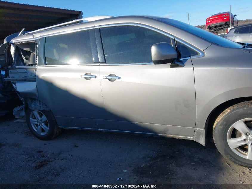 2012 Nissan Quest Sv VIN: JN8AE2KP3C9051718 Lot: 41040952