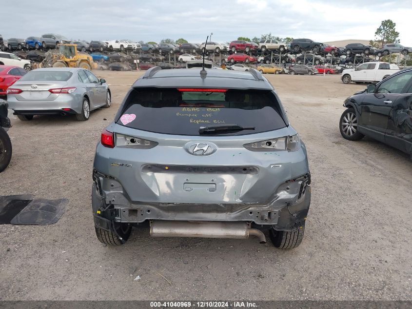 2020 Hyundai Kona Sel VIN: KM8K2CAA1LU406826 Lot: 41040969