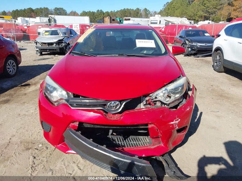 2016 TOYOTA COROLLA LE - 2T1BURHE8GC634612