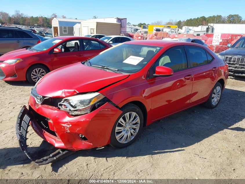 2016 TOYOTA COROLLA LE - 2T1BURHE8GC634612