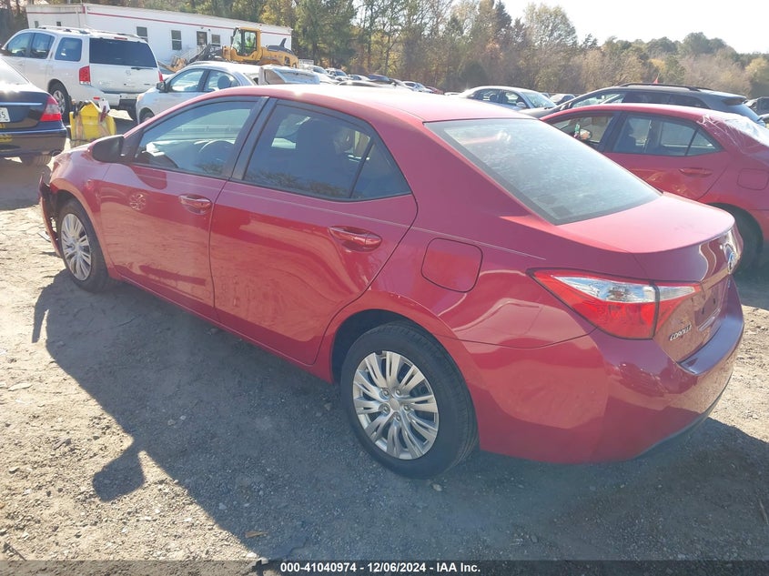 2016 TOYOTA COROLLA LE - 2T1BURHE8GC634612