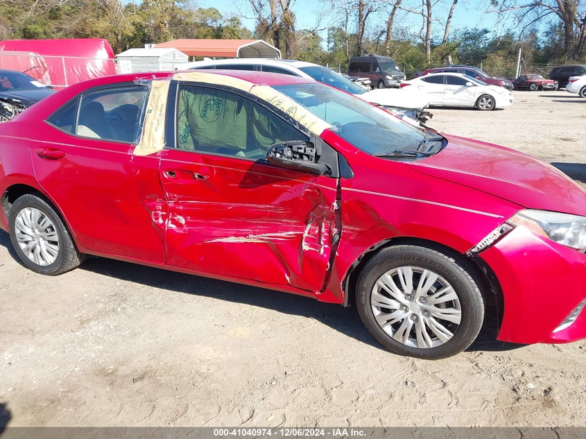 2016 TOYOTA COROLLA LE - 2T1BURHE8GC634612