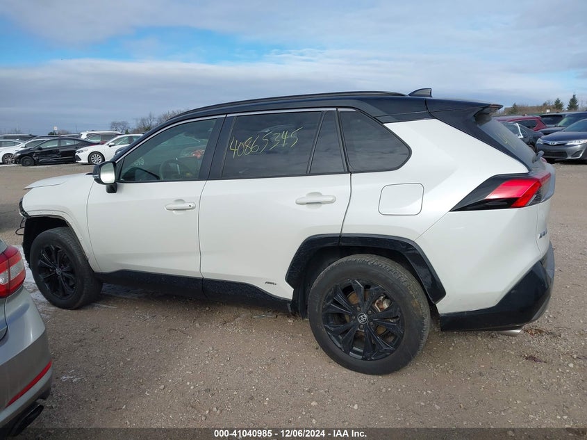 2022 TOYOTA RAV4 HYBRID XSE - JTME6RFV5ND522277