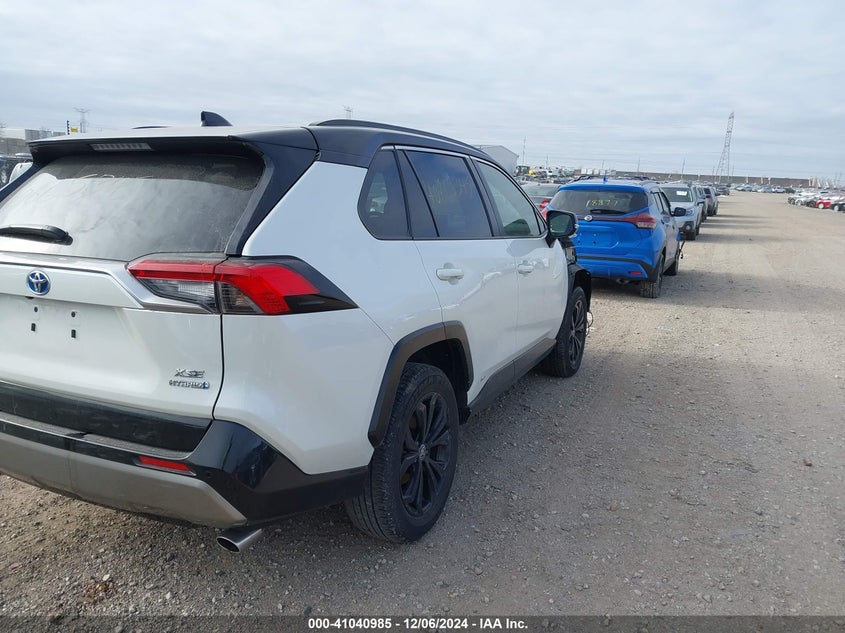2022 TOYOTA RAV4 HYBRID XSE - JTME6RFV5ND522277