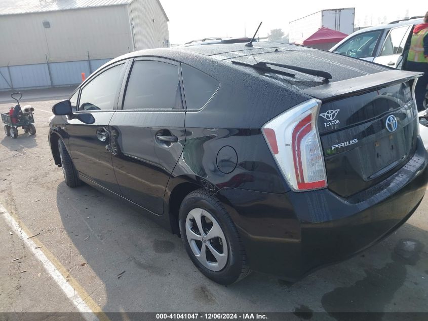 VIN JTDKN3DUXD1722617 2013 Toyota Prius, Two no.3