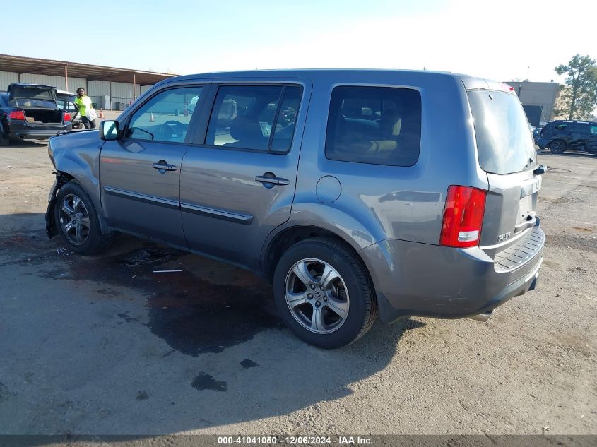 VIN 5FNYF3H42FB003342 2015 Honda Pilot, EX no.3