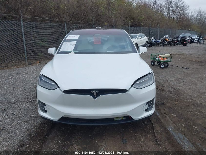 2020 Tesla Model X Long Range Dual Motor All-Wheel Drive/Long Range Plus Dual Motor All-Wheel Drive VIN: 5YJXCBE23LF302027 Lot: 41041052