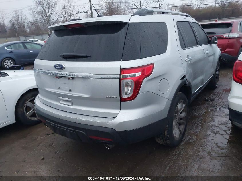 VIN 1FM5K8D82FGA38243 2015 Ford Explorer, Xlt no.4