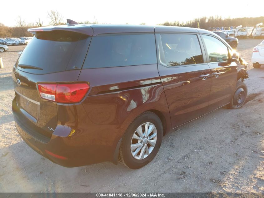 VIN KNDMB5C14J6381959 2018 KIA SEDONA no.4