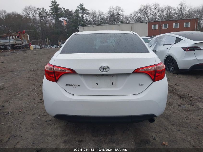 2018 Toyota Corolla Le VIN: 2T1BURHE7JC97883 Lot: 41041152