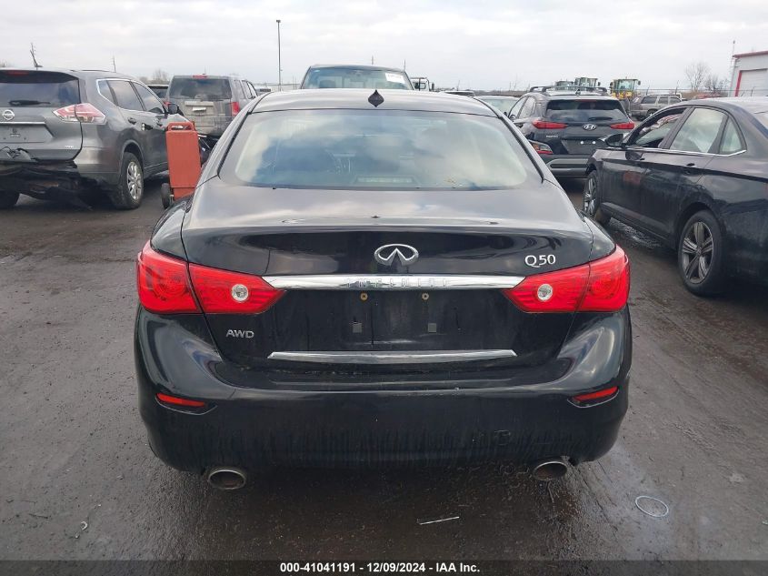 VIN JN1BV7AR6EM687391 2014 INFINITI Q50 no.16