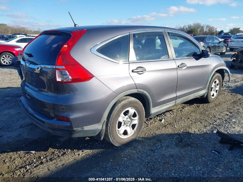 VIN 2HKRM3H35GH564087 2016 Honda CR-V, LX no.4