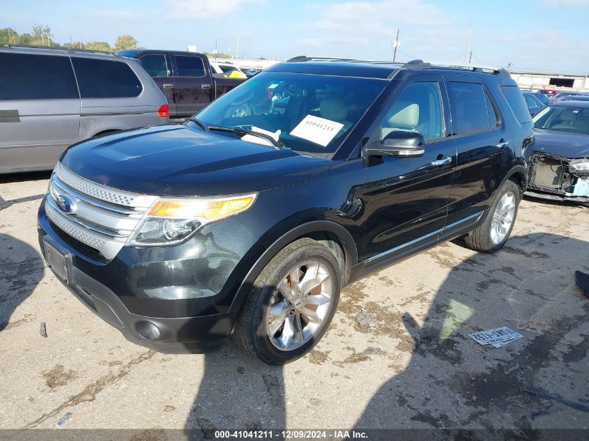 VIN 1FM5K7D88EGC35006 2014 FORD EXPLORER no.2