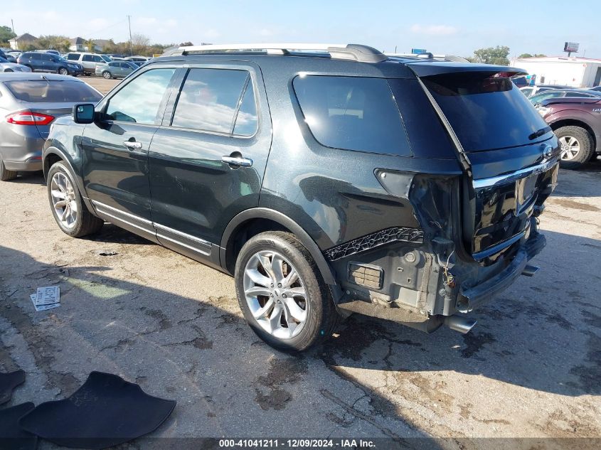 VIN 1FM5K7D88EGC35006 2014 FORD EXPLORER no.3