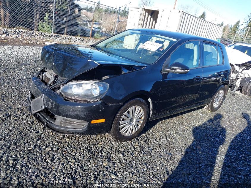 VIN WVWDB7AJ1DW124163 2013 Volkswagen Golf, 2.5L 4-... no.2