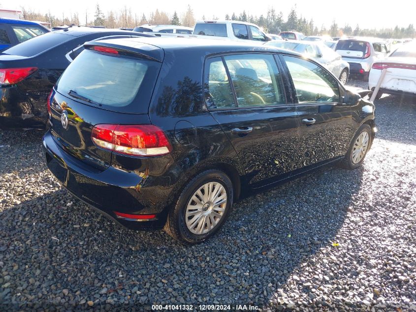 VIN WVWDB7AJ1DW124163 2013 Volkswagen Golf, 2.5L 4-... no.4