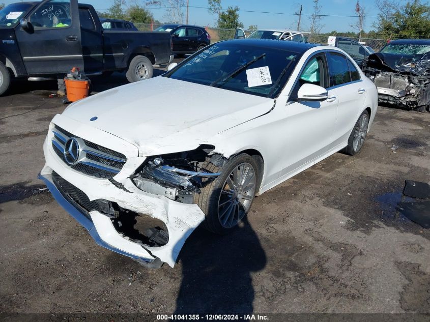 VIN 55SWF4JB0GU132153 2016 MERCEDES-BENZ C-CLASS no.2