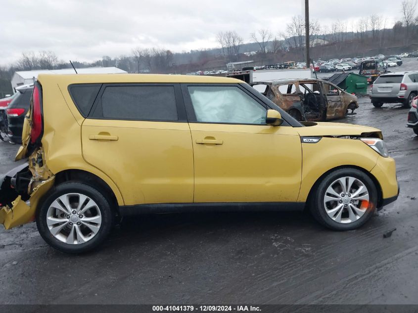 2016 Kia Soul + VIN: KNDJP3A57G7284322 Lot: 41041379