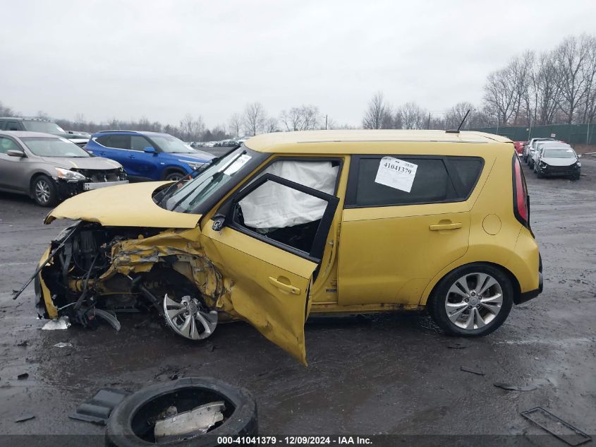 2016 Kia Soul + VIN: KNDJP3A57G7284322 Lot: 41041379