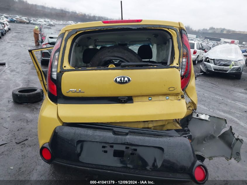 2016 Kia Soul + VIN: KNDJP3A57G7284322 Lot: 41041379