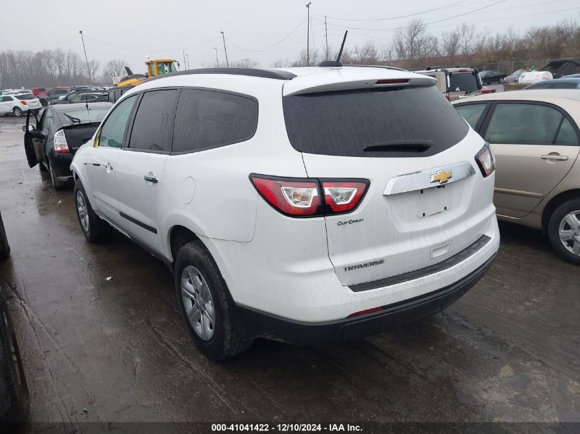 VIN 1GNKRFKD6HJ106984 2017 CHEVROLET TRAVERSE no.3