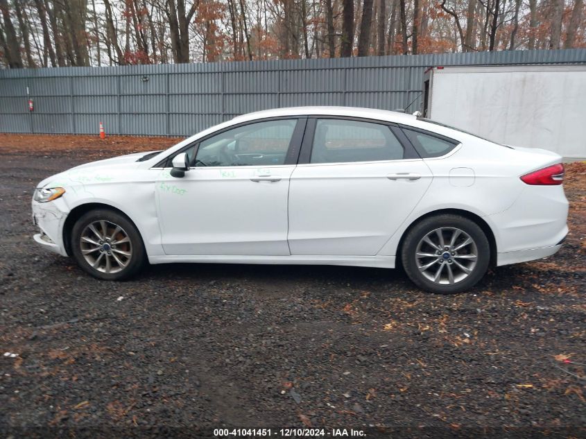 2017 FORD FUSION SE - 3FA6P0H77HR218820