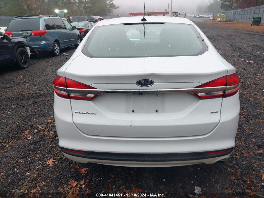 2017 FORD FUSION SE - 3FA6P0H77HR218820