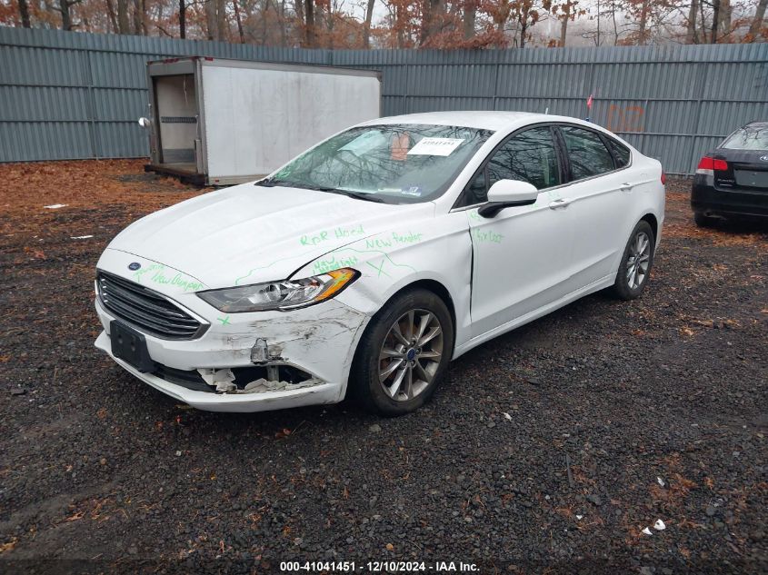 2017 FORD FUSION SE - 3FA6P0H77HR218820