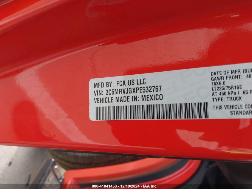 2024 Ram ProMaster 3500 - 3C6MRVJGXPE532767