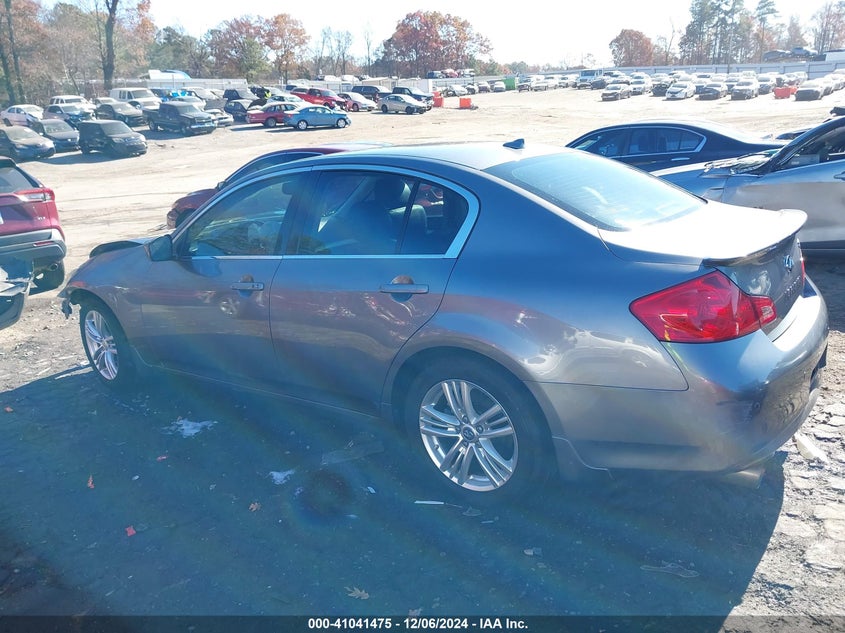 2011 INFINITI G37 VIN: JN1CV6APXBM508889