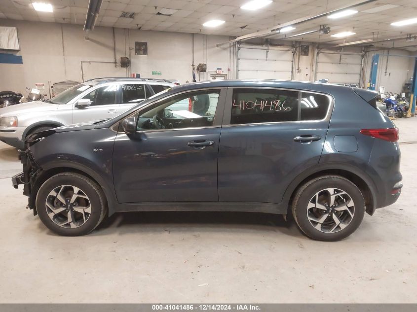 2022 Kia Sportage Lx VIN: KNDPMCAC0N7954677 Lot: 41041486