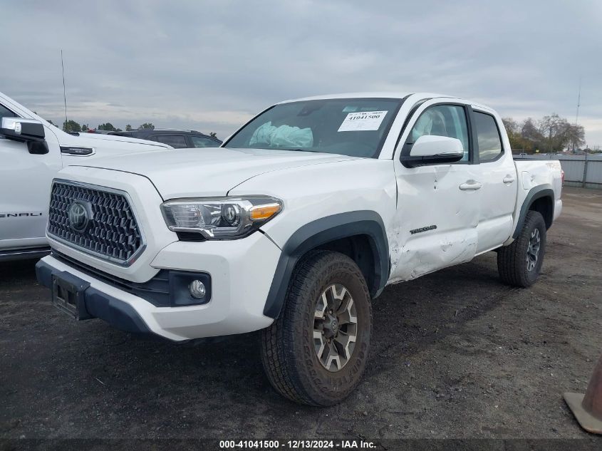 2019 Toyota Tacoma Trd Off Road VIN: 3TMCZ5AN9KM287168 Lot: 41041500