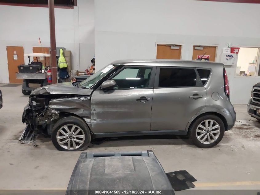 2018 Kia Soul + VIN: KNDJP3A50J7599387 Lot: 41041509