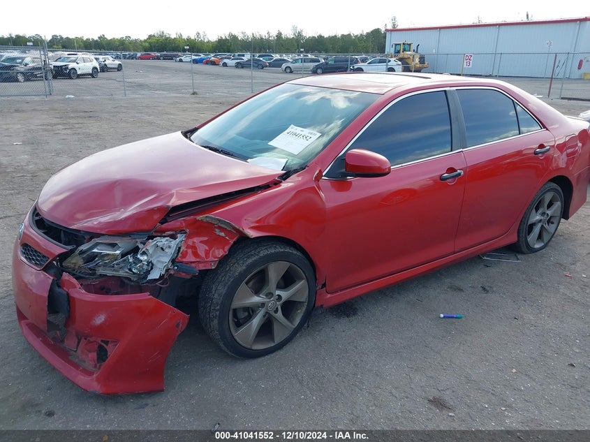 2012 TOYOTA CAMRY VIN: 4T1BF1FK6CU625131