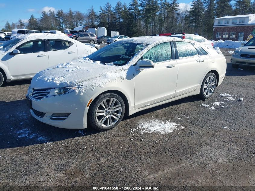 VIN 3LN6L2JK3DR813105 2013 LINCOLN MKZ no.2