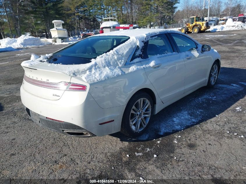 VIN 3LN6L2JK3DR813105 2013 LINCOLN MKZ no.4