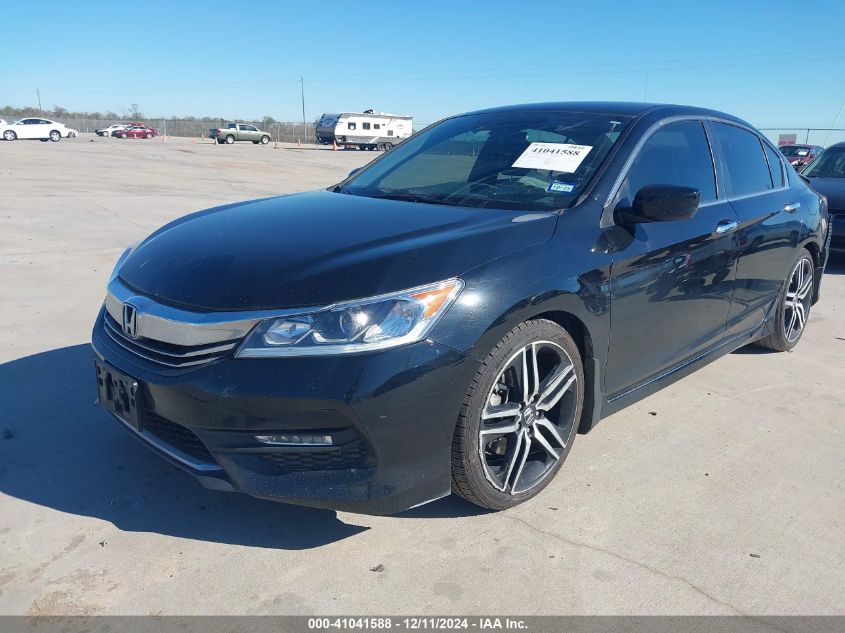 VIN 1HGCR2F66GA036095 2016 Honda Accord, Sport no.2