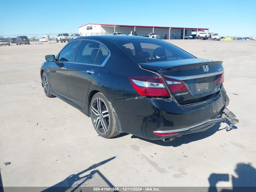 VIN 1HGCR2F66GA036095 2016 Honda Accord, Sport no.3