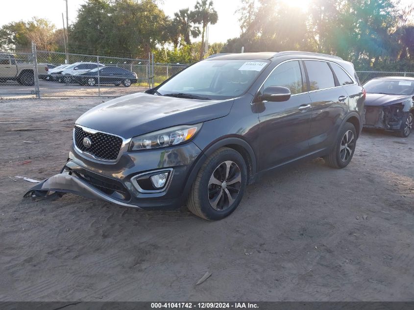 2016 KIA SORENTO 2.0T EX - 5XYPH4A14GG113864