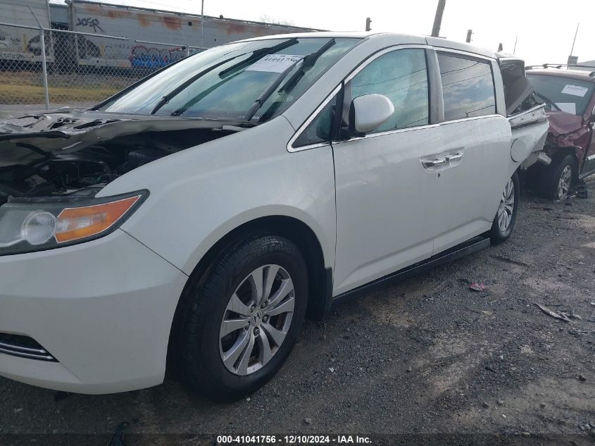 VIN 5FNRL5H65GB066155 2016 Honda Odyssey, Ex-L no.2