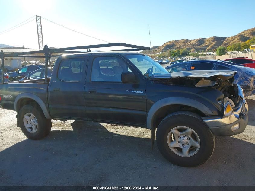 2001 Toyota Tacoma Prerunner V6 VIN: 5TEGN92N31Z764584 Lot: 41041822