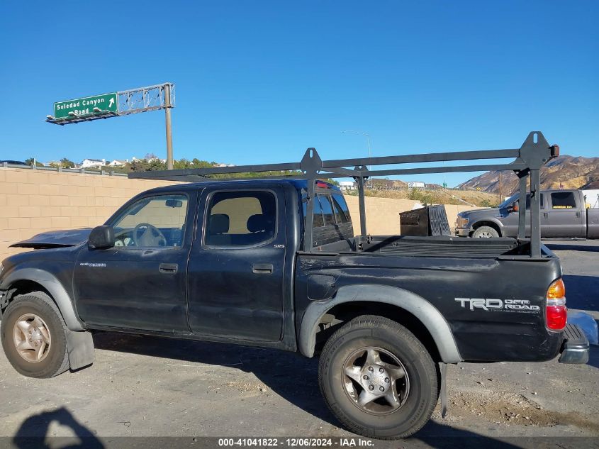 2001 Toyota Tacoma Prerunner V6 VIN: 5TEGN92N31Z764584 Lot: 41041822