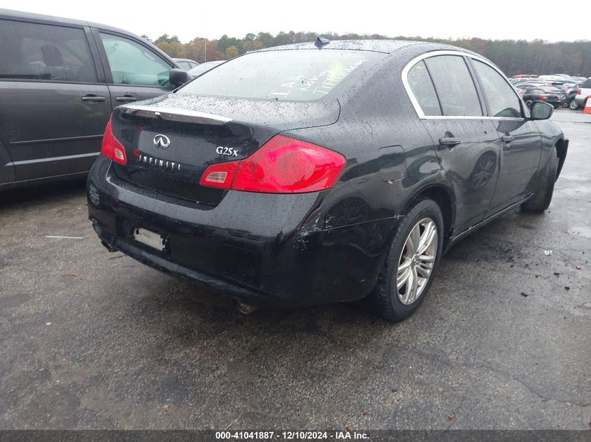Vin: jn1dv6ar4cm730478, lot: 41531832, infiniti g25x 20124