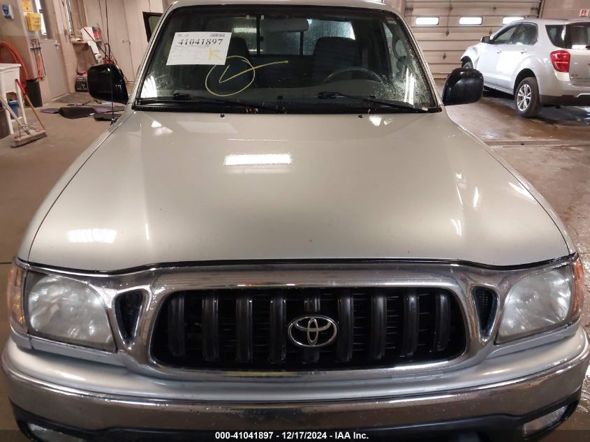 2002 Toyota Tacoma Base V6 (M5) VIN: 5TEWN72N82Z107734 Lot: 41041897