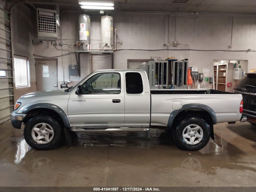 2002 Toyota Tacoma Base V6 (M5) VIN: 5TEWN72N82Z107734 Lot: 41041897