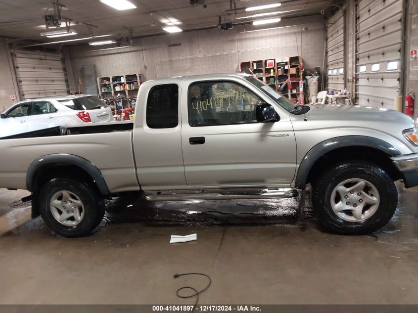 2002 Toyota Tacoma Base V6 (M5) VIN: 5TEWN72N82Z107734 Lot: 41041897