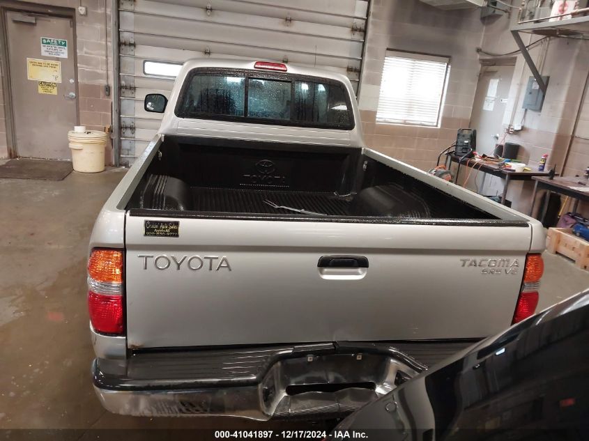 2002 Toyota Tacoma Base V6 (M5) VIN: 5TEWN72N82Z107734 Lot: 41041897